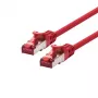 LOGON Cat6 SSTP/PIMF 7m Netzwerkkabel Rot (TCR66SS070R)
