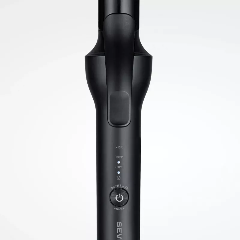 Severin LS 822 Lockenstab, 25 mm, Anthrazit/Schwarz