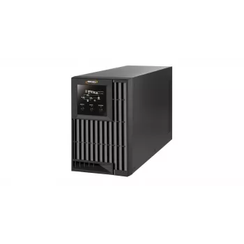 Infosec E4 Value 1000 unterbrechungsfreie Stromversorgung (USV) Doppelwandler (Online) 1 kVA 3 AC-Ausgänge