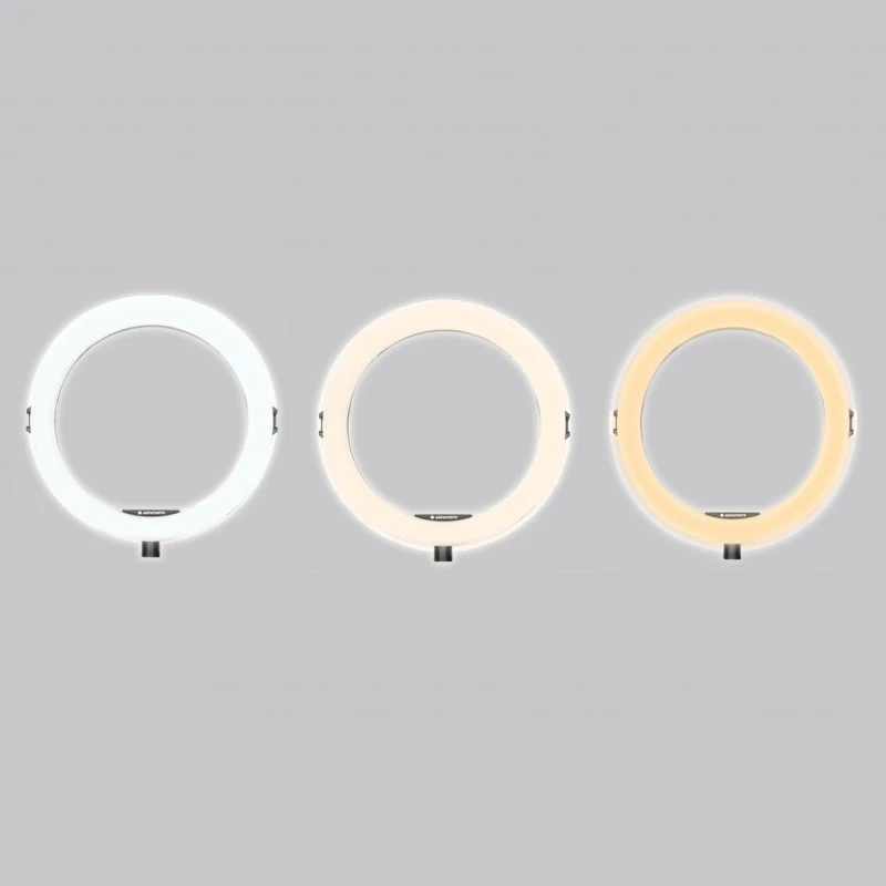 Agfa Arl11 Ring Light 120 LED Ring Vlog + Stativ + Fernbedienung