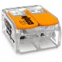 WAGO 221-612 - gerade - 450 V - Orange - Transparent - EN 60664