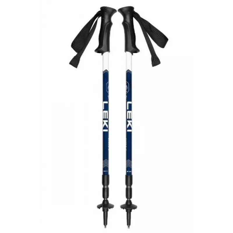 Leki Eagle Trekkingstöcke, Aluminium, blau-weiß