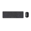 Rapoo 9310M Kabelloses Multi-Mode Tastatur-Maus-Set, Schwarz