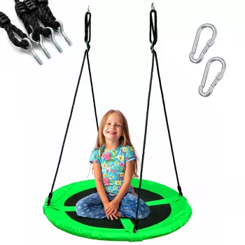 Outdoor Hängenestschaukel Extralink Black Forest Bocianie gniazdo grün (Modell SW100X ZIELONE)