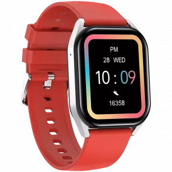 Smart Watch CANYON Chatter SW-58 BT-CALL Silber Rot