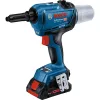 Bosch GRG 18V-16 C Professional (0 601 9K5 001) Akku-Nietpistole, 18 V, 2 × 4,0 Ah, L-BOXX