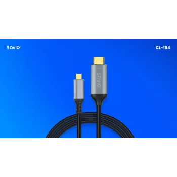Kabel USB-C auf HDMI v2.0b, 3m, Kupfer CL-184