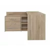 Topeshop DANY SONOMA KPL Computertisch Eichenfarbe