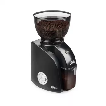 Kaffeemühle Solis Scala Zero Static 135 W Schwarz Silber