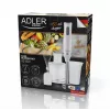 Adler AD 4620 Stabmixer-Set, 800 W, 2 Geschwindigkeiten, 450 ml Zerkleinerer, 750 ml Messbecher, Schneebesen, Weiß