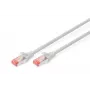 Netzwerkkabel Digitus CAT 6 S/FTP RJ-45 30m Grau