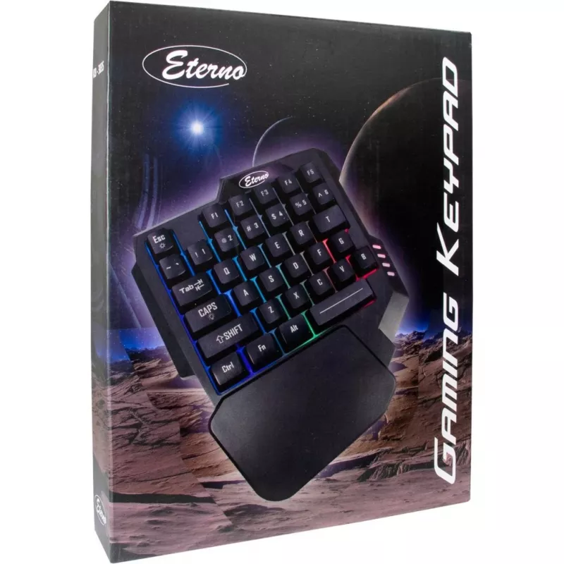 Inter-Tech KB-3035 RGB Gaming Keypad, 35 Tasten, USB, Schwarz