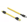 Netzwerkkabel DeLOCK 81253 Schwarz Gelb 5m Cat6