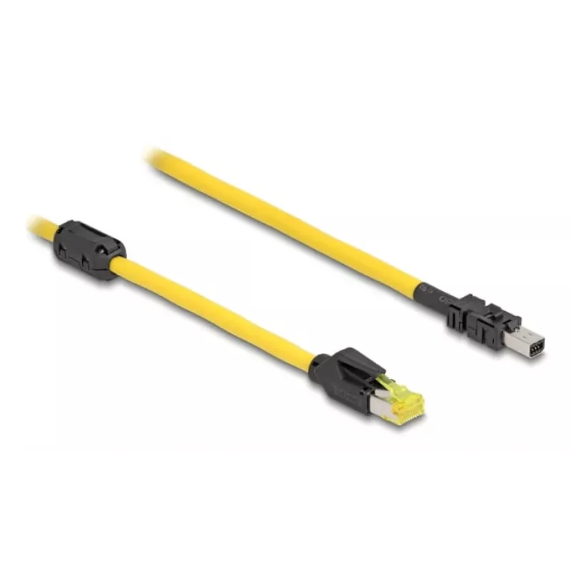 Netzwerkkabel DeLOCK 81253 Schwarz Gelb 5m Cat6