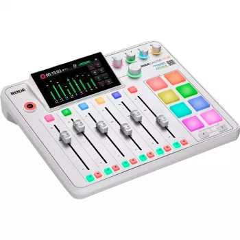 Audio-Interface Rode RodeCaster Pro II weiß — Mehrkanal-USB-Aufnahmekonsole