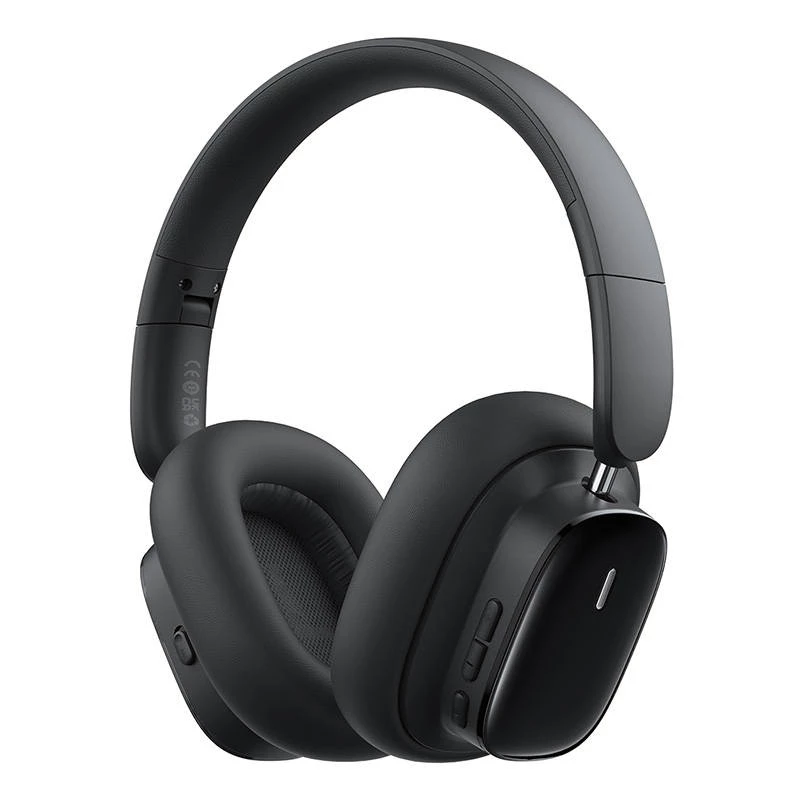 Baseus Bowie H1i Headset Kabelloser Kopfbügel Anrufe/Musik USB Typ-C Bluetooth Schwarz