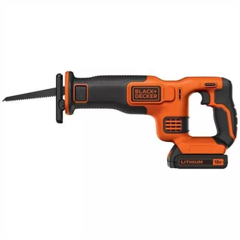 Black & Decker BDCR18-QW Säbelsäge Schwarz, Orange