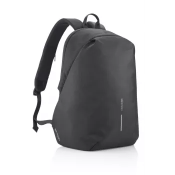 Freizeitrucksack XDDESIGN Bobby Soft mit 15,6-Zoll-Notebookfach, 16 l, PET, schwarz