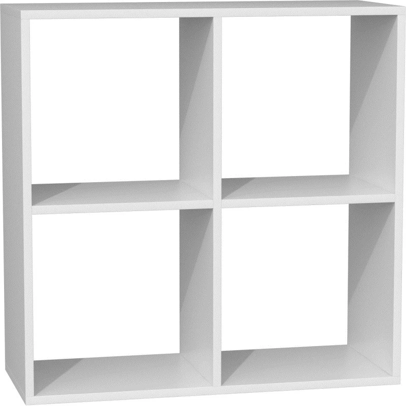 Topeshop MALAX 2X2 BIEL Wohnzimmer-Bücherregal