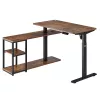 Elektrisch höhenverstellbarer Schreibtisch ergo office 380623 — max. Höhe 121 cm, max. Belastung 70 kg