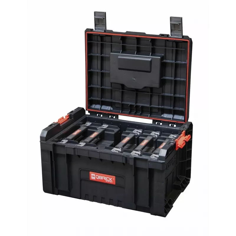 QBRICK SYSTEM PRO TOOLBOX 2.0 mit 5x QBRICK SYSTEM TWO ORGANIZER MULTI