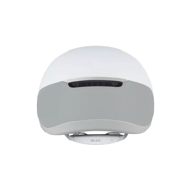 Fahrradhelm HJC Calido L — Weiß/Silber, In-Mold, 58–63 cm, 280 g, 4 Belüftungsöffnungen, SELFIT anpassbare Passform