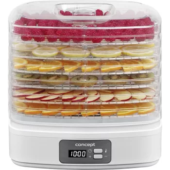 Dörrautomat Concept Solution SO2080, 260 W, weiß, 25 cm Tablettdurchmesser
