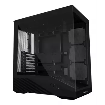 Lian Li Vector V100 G99.V100RX.00 Midi-Tower PC-Gehäuse, ATX, RGB, Tempered Glass, schwarz