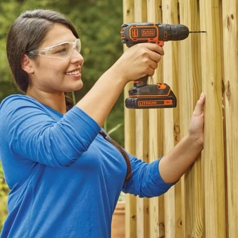 BLACK+DECKER 18V Bohrschrauber BDCDC18BAFC-QW