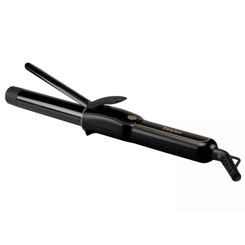 Beper P301PIS001 Lockenstab, 25 mm, Keramik, 180°C, 35 W, Schwarz