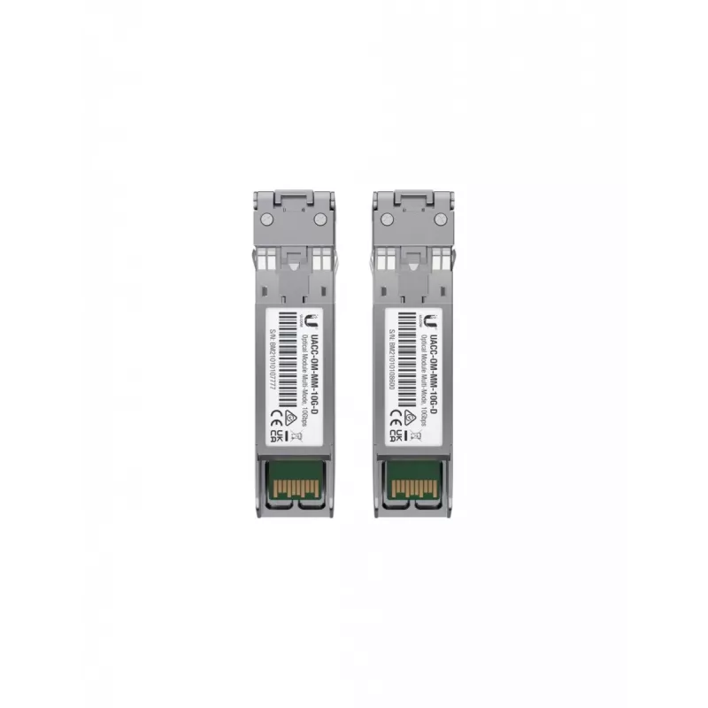 Ubiquiti UACC-OM-MM-10G-D-20 10G Multimode SFP+ Modul, Duplex-LC, 850 nm, 300 m, 20er-Pack