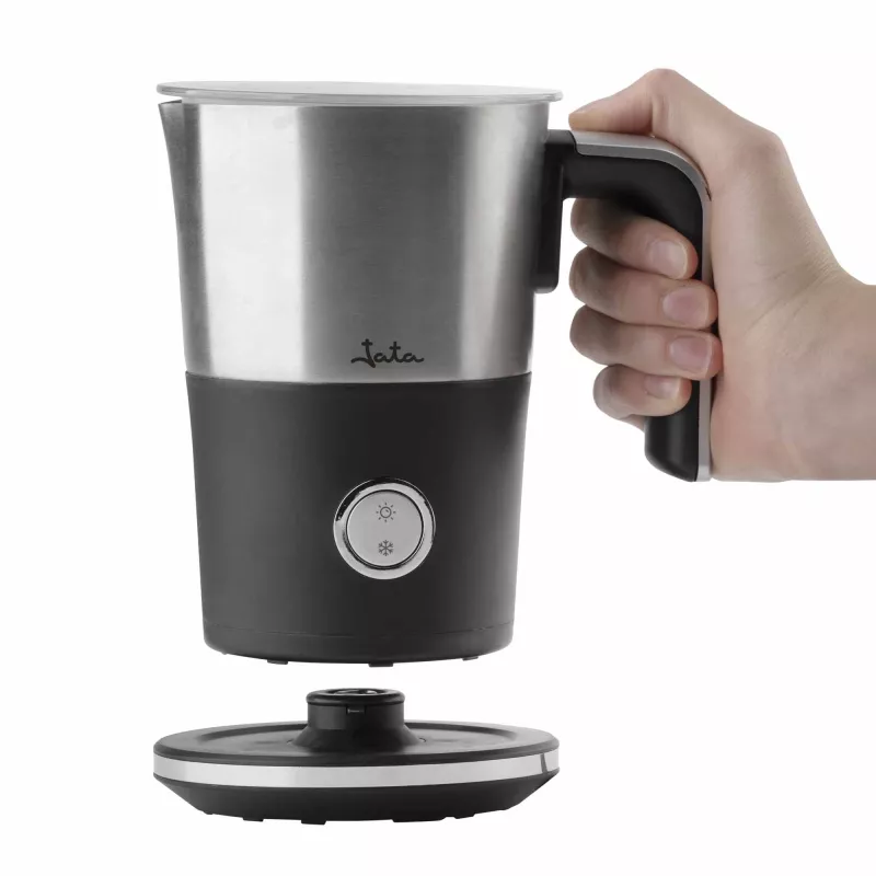 Automatischer Milchaufschäumer JATA JECL1900 Schwarz Edelstahl 150ml 550W
