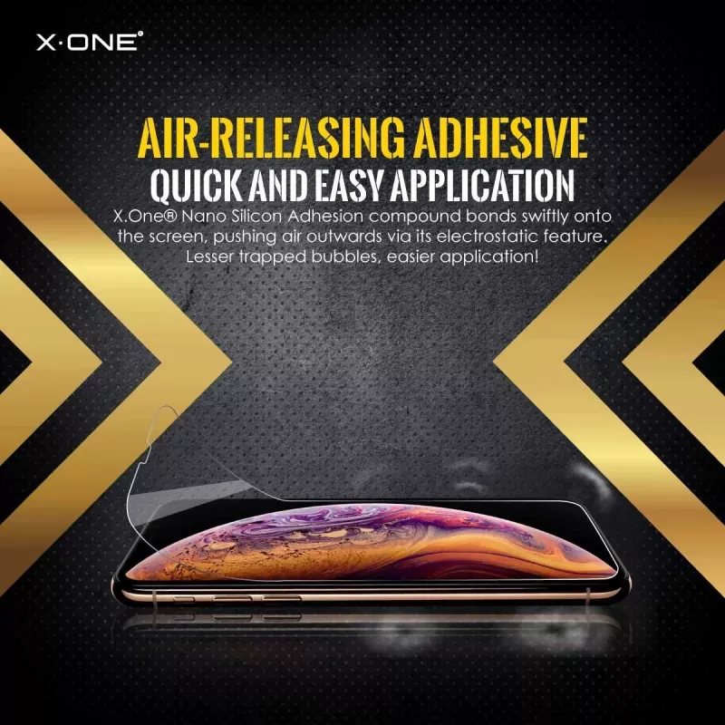 Shock Eliminator X-ONE Hülle für iPhone 7 — schwarz, robuste leichte Schutzhülle
