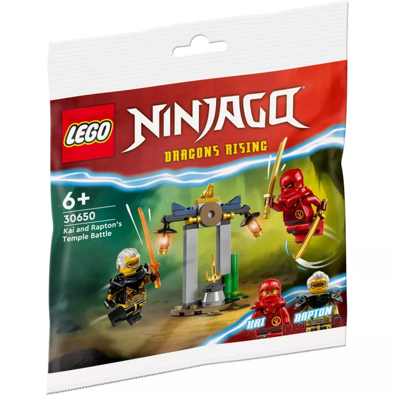 30650 Ninjago Kais und Raptons Duell im Tempel, Baukasten Polybag