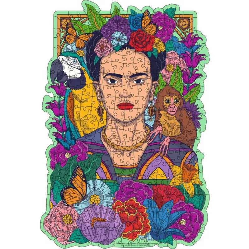 Puzzle Ravensburger Frida Kahlo – 300-Teile-Holzpuzzle
