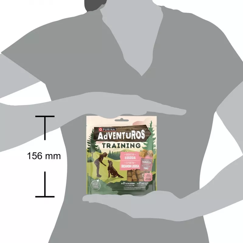 PURINA Adventuros Training Lachs - Hundeleckerli - 40 g