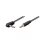 Microconnect AUDLL1A Audiokabel 1 m 3,5 mm Schwarz