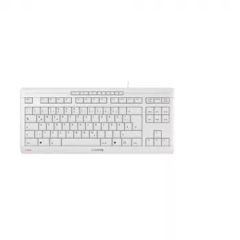 CHERRY STREAM TKL Tastatur Universal USB QWERTZ Deutsch Weiß