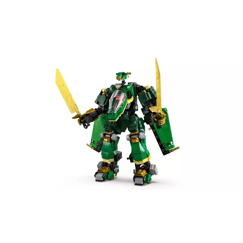 LEGO NINJAGO Set 71845 Lloyds Jet Mech — 1112 Teile, 5 Minifiguren, bewegliche Flügel, Höhe 240 mm