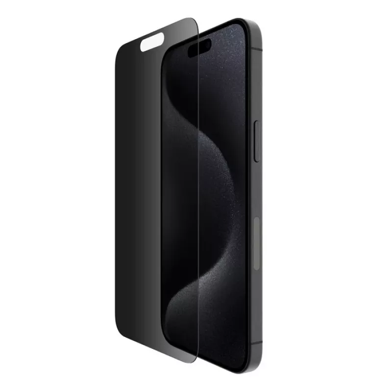 Belkin ScreenForce InvisiGlass Sichtschutz-Displayschutz für Apple iPhone 16 Pro Max, OVA170hq