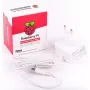Offizielles weißes Raspberry Pi 5,1 A/3 A Netzteil, weiß, Bulk