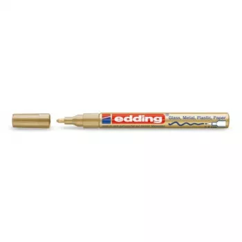 Edding 751 Gold Marker Gold Weiß 1 mm