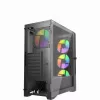 Gembird CCC-FC-900ARGB Gaming-Gehäuse Fornax 900, ATX, schwarz