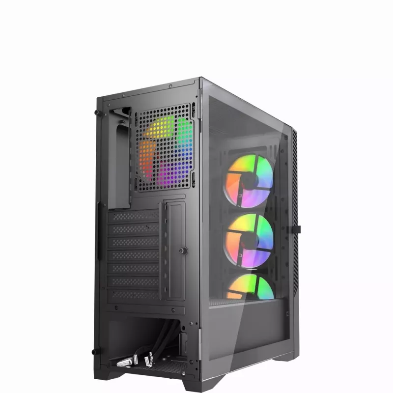 Gembird CCC-FC-900ARGB Gaming-Gehäuse Fornax 900, ATX, schwarz