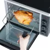 Severin TO 2056 Toaster-Ofen 30 L Schwarz, Edelstahl Grill