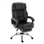 Bürodrehstuhl ergonomisch mark adler MA-BOSS 6.0, Sitz aus Bio-Leder, höhenverstellbar 47–55 cm, Lordosenstütze, Tilt-Dual-Mechanismus