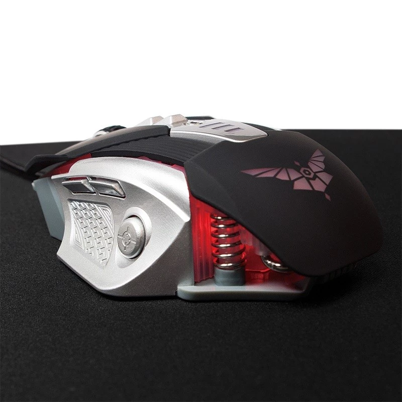 USB-Gaming-Maus mit Zusatzgewichten