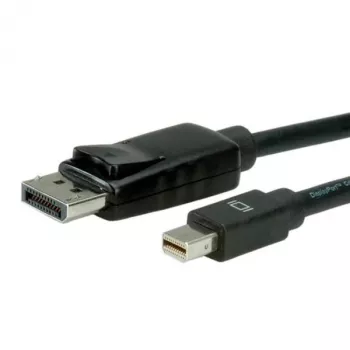 VALUE - DisplayPort-Kabel - DisplayPort (M) - Mini DisplayPort (M) - 3 m - verriegelt - Schwarz (11.99.5636)