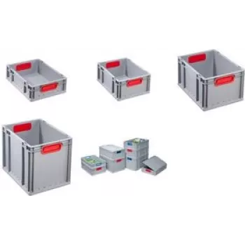 ProfiPlus EuroBox 417, Grau/Rot (456705)