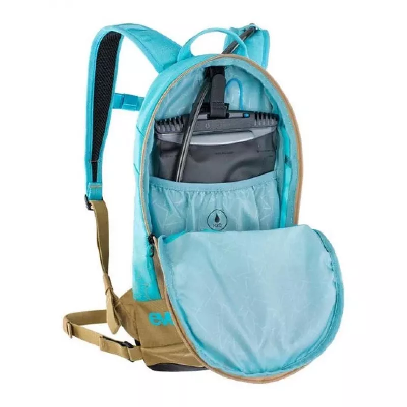 Sportrucksack EVOC Joyride 4 Blau Gold 5L 2L Trinkblase
